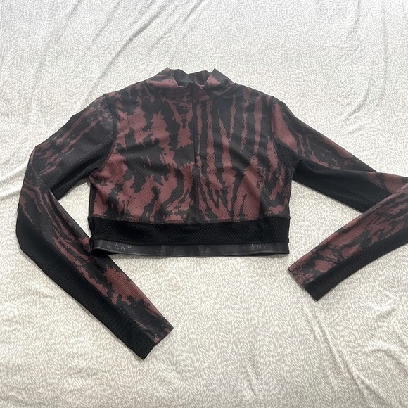 Jackets & Blazers - Stylish Black and Brown Women's Crop Jacket